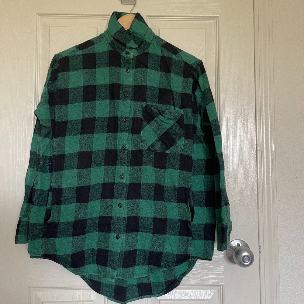 Madewell Flannel Sunday Shirt in Buffalo Check